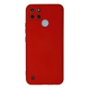 Realme C25y Kılıf Nano İçi Kadife Silikon - Kırmızı