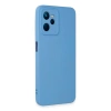 Realme C35 Kılıf Nano İçi Kadife Silikon - Mavi