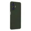 Realme C55 Kılıf Nano İçi Kadife Silikon - Koyu Yeşil