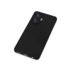 Realme C55 Kılıf Nano İçi Kadife Silikon - Siyah