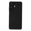 Realme C55 Kılıf Nano İçi Kadife Silikon - Siyah