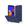 Samsung Galaxy A01 Core Kılıf Elit Yüzüklü Kapak - Lacivert