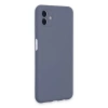 Samsung Galaxy A04e Kılıf Nano İçi Kadife Silikon - Gri