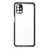 Samsung Galaxy M51 Kılıf Miami Şeffaf Silikon - Siyah