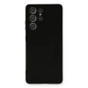 Samsung Galaxy S21 Ultra Kılıf Nano İçi Kadife Silikon - Siyah