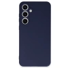 Samsung Galaxy S24 Fe Kılıf Nano İçi Kadife Silikon - Lacivert