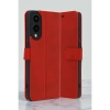 Samsung Galaxy S25 Edge Trend S Plus Kapaklı Kılıf - Kırmızı