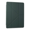 Samsung Galaxy Tab A9 Plus Kılıf Kalemlikli Mars Tablet Kılıfı - Koyu Yeşil