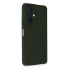 Vivo Y27 Kılıf Nano İçi Kadife Silikon - Koyu Yeşil