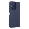 Vivo Y35 Kılıf First Silikon - Lacivert