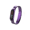 Xiaomi Mi Band 4 Metal Baklalı Kordon - Mor