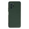 Xiaomi Poco X3 Gt Kılıf Nano İçi Kadife Silikon - Koyu Yeşil
