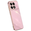 Xiaomi Poco X6 Pro Kılıf Volet Silikon - Pembe