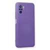 Xiaomi Redmi Note 10 Kılıf Nano İçi Kadife Silikon - Mor