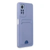 Xiaomi Redmi Note 11 Pro Kılıf Kelvin Kartvizitli Silikon - Lila