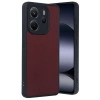 Xiaomi Redmi Note 14 4g Kılıf Aras Deri Kapak - Bordo
