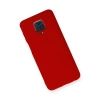 Xiaomi Redmi Note 9 Pro Kılıf Nano İçi Kadife Silikon - Kırmızı