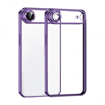 Apple İphone 17 Air Razer Lensli Silikon - Mor