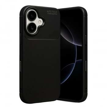 Apple İphone 17 Auto Focus Karbon Kapak - Siyah