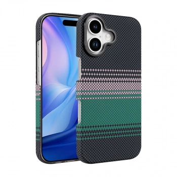 Apple İphone 17 Vega Magsafe Kapak - Yeşil