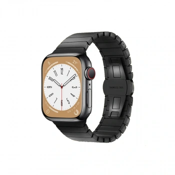 Apple Watch 42mm Kr416 Huks Kordon - Siyah