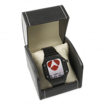 Apple Watch 44mm Kr409 Metal Kordon - Siyah