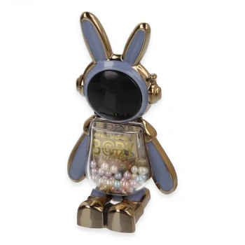 Astro Stand Tavşan Astronot - Açık Mavi