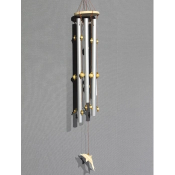 Boncuklu Metal Rüzgar Çanı 3dıarta-29