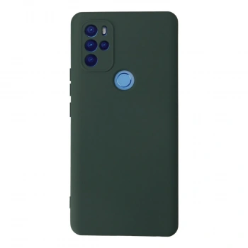 General Mobile Gm 21 Pro Kılıf Nano İçi Kadife Silikon - Koyu Yeşil