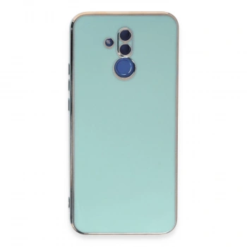 Huawei Mate 20 Lite Kılıf Volet Silikon - Açık Yeşil