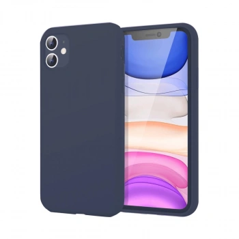 İphone 11 Kılıf First Silikon - Lacivert