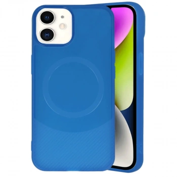 İphone 11 Kılıf Maya Karbon Kapak - Lacivert