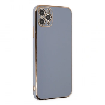 İphone 11 Pro Max Kılıf Volet Silikon - Mavi