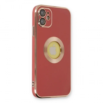 İphone 12 Kılıf Store Silikon - Kırmızı