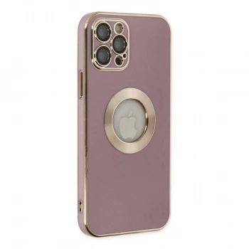 İphone 12 Pro Kılıf Store Silikon - Mor