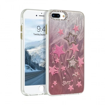 İphone 7 Plus Kılıf Blade Aynalı Desenli Kapak - Desen 7