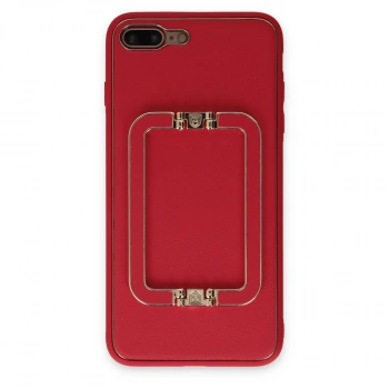 İphone 7 Plus Kılıf Coco Elit Kapak - Kırmızı