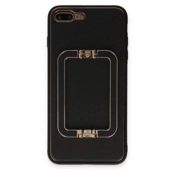 İphone 7 Plus Kılıf Coco Elit Kapak - Siyah