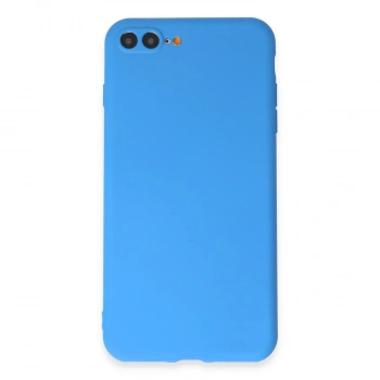 İphone 7 Plus Kılıf First Silikon - Mavi