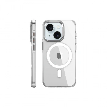 Joko İphone 15 Pro Kılıf Crystal Magsafe Kapak - Şeffaf