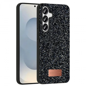 Onegif Samsung Galaxy S25 Plus Bright Simli Kapak - Siyah