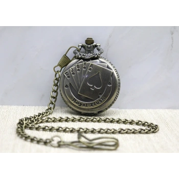 Oyun Kartı Köstekli Saat Alk3876a