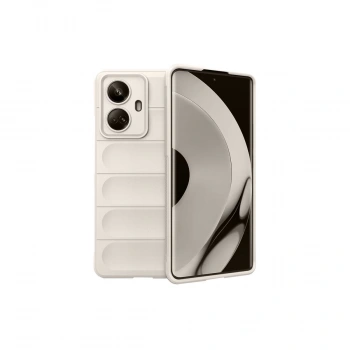 Realme 10 Pro 5g Kılıf Optimum Silikon - Krem
