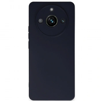 Realme 11 Pro Kılıf Nano İçi Kadife Silikon - Lacivert