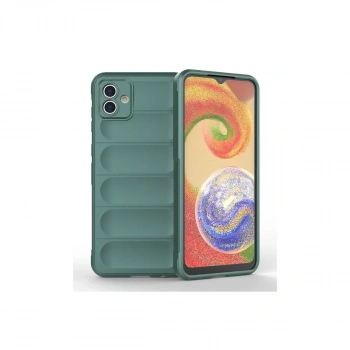 Samsung Galaxy A04e Kılıf Optimum Silikon - Koyu Yeşil