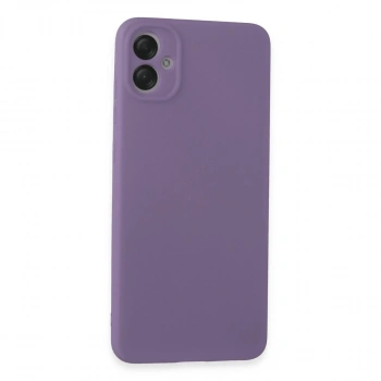 Samsung Galaxy A05 Kılıf First Silikon - Lila
