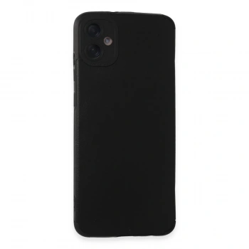 Samsung Galaxy A05 Kılıf Loop Deri Silikon - Siyah