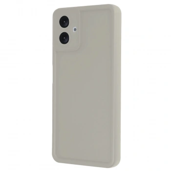 Samsung Galaxy A06 Kılıf Viera Silikon - Krem