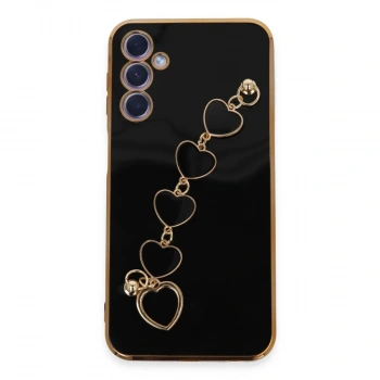 Samsung Galaxy A24 4g Kılıf Esila Silikon - Siyah