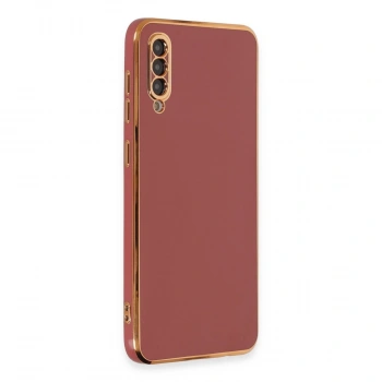 Samsung Galaxy A50 Kılıf Volet Silikon - Kırmızı